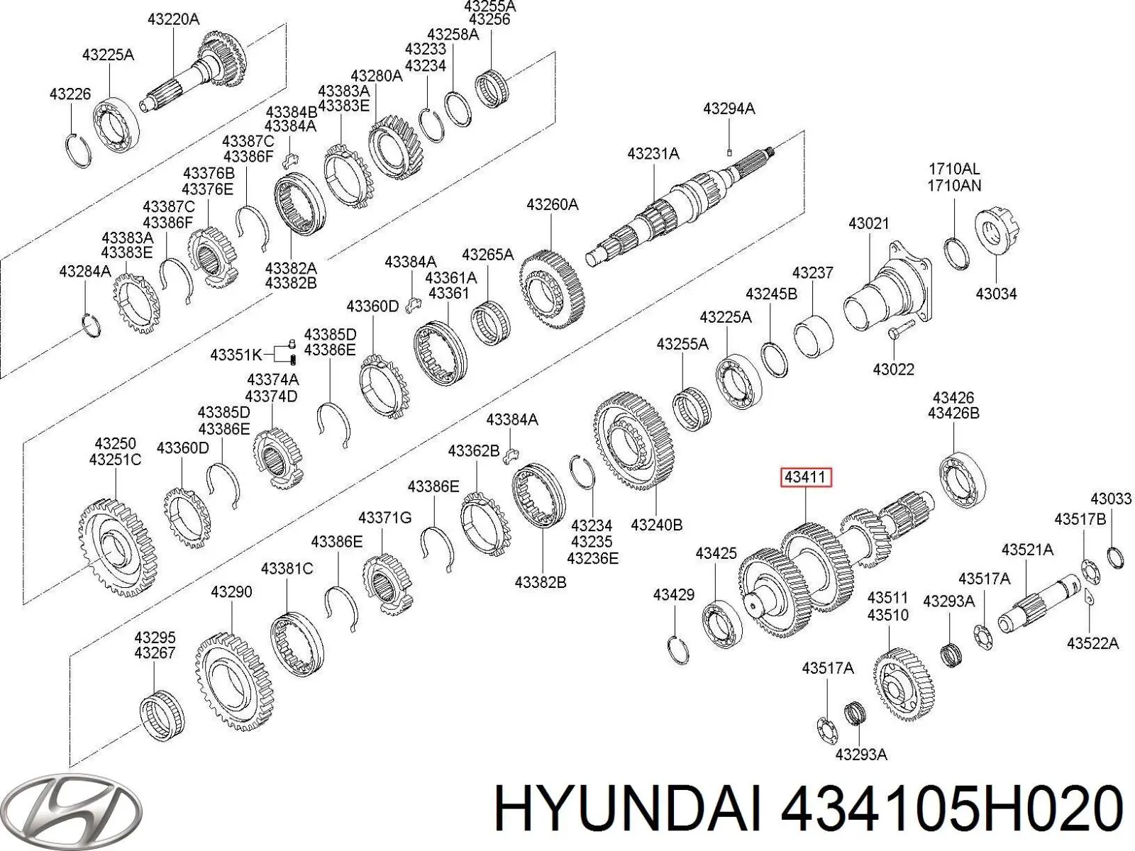  434105H020 Market (OEM)