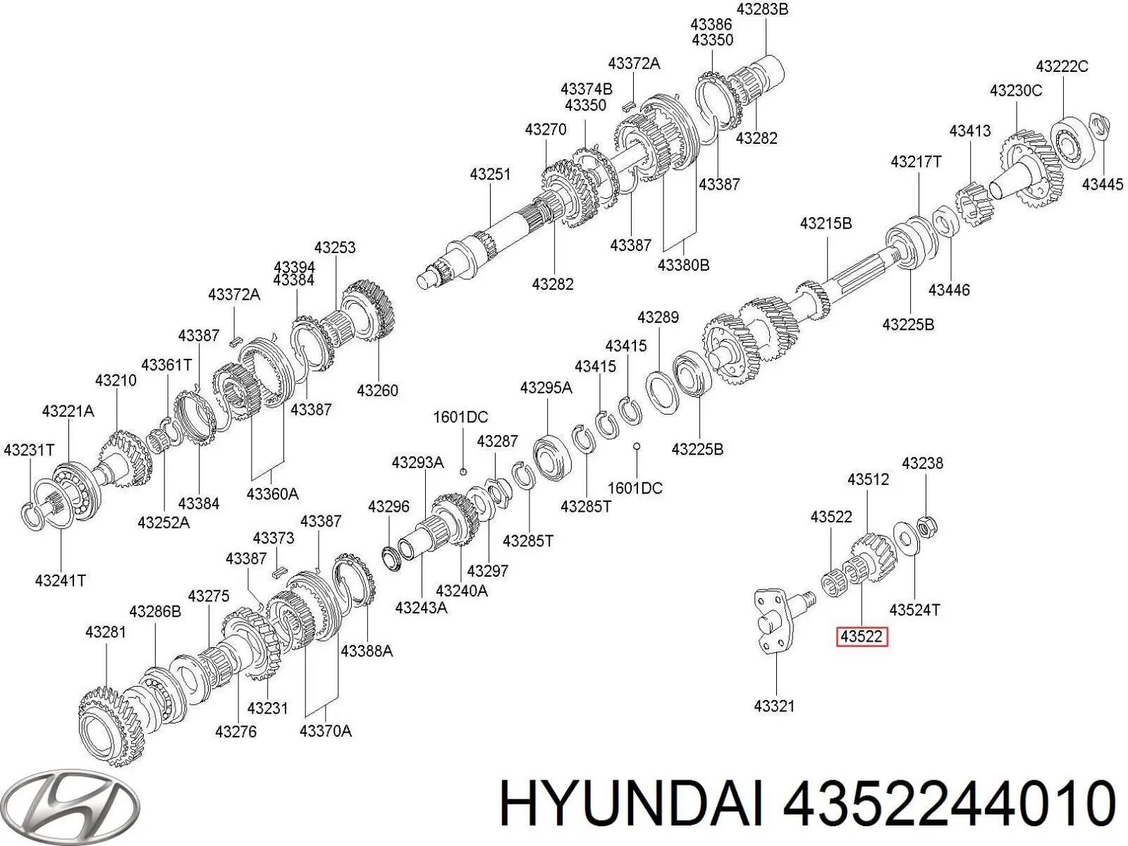 4352244010 Hyundai/Kia 