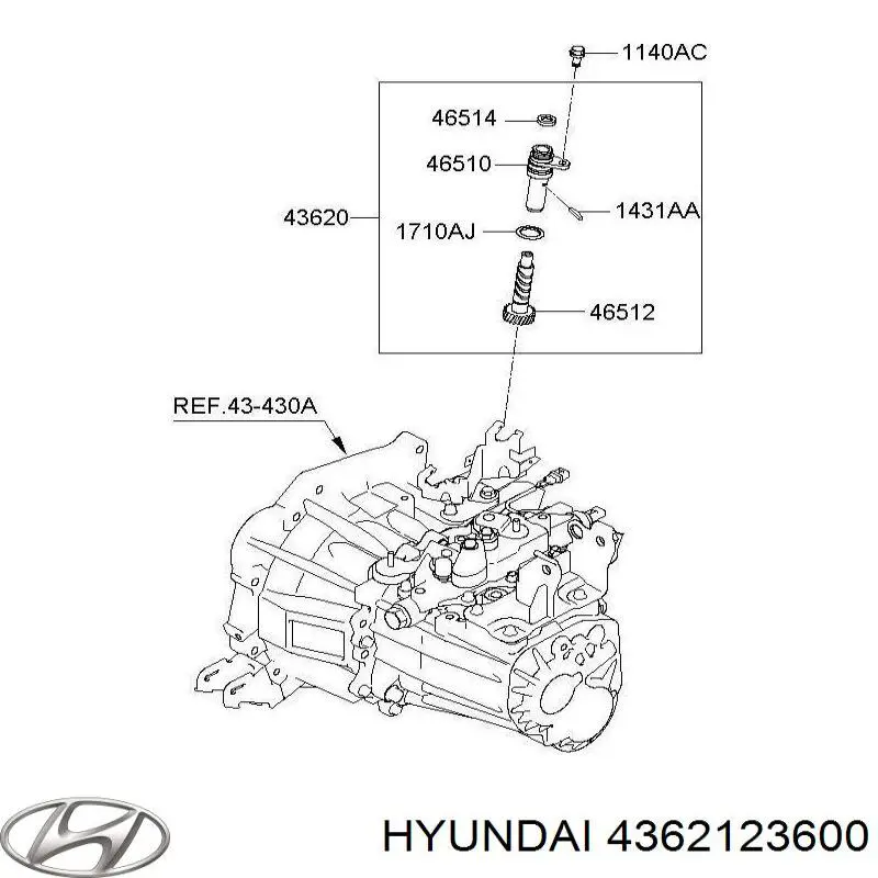  Hyundai/Kia 4362123600 цена, от 22.60 USD