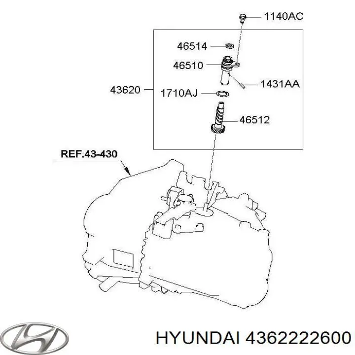 Hyundai/Kia 4362222600 цена, от 15.20 USD