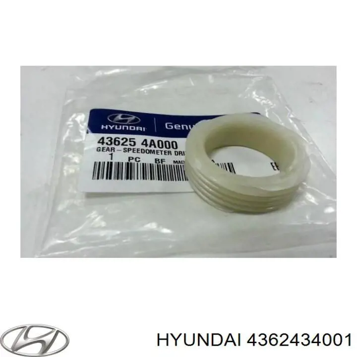 4362434001 Hyundai/Kia шестерня спидометра ведомая