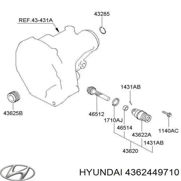 4362449710 Hyundai/Kia