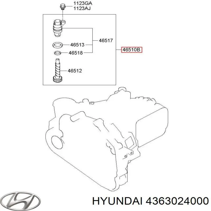  4363024000 Hyundai/Kia