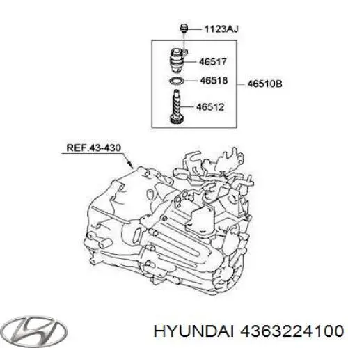  4363224100 Hyundai/Kia