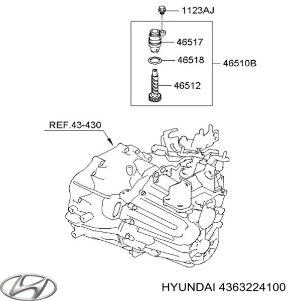  Hyundai/Kia 4363224100 цена, от 44.34 USD