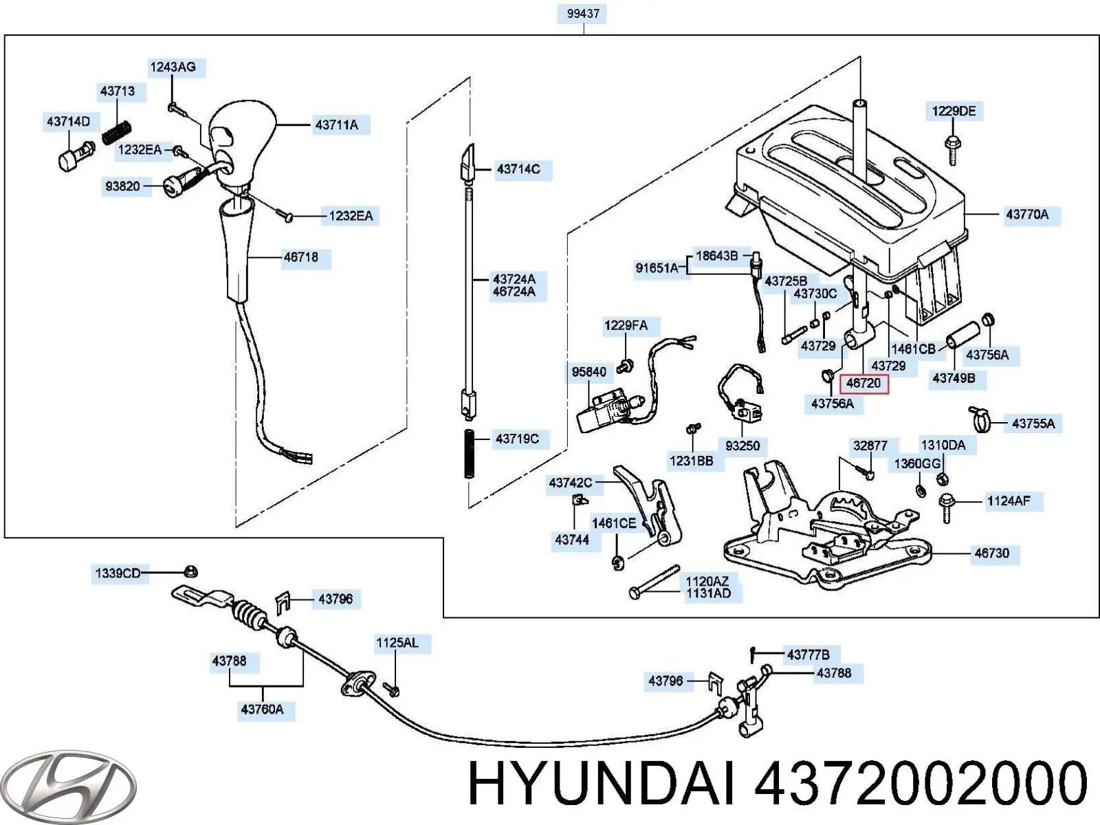 4372002000 Hyundai/Kia 