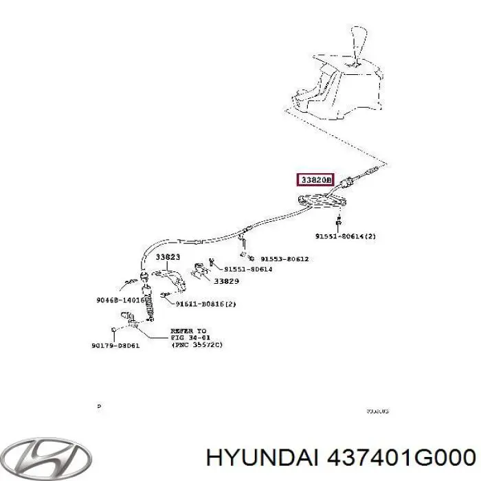  437401G000 Hyundai/Kia