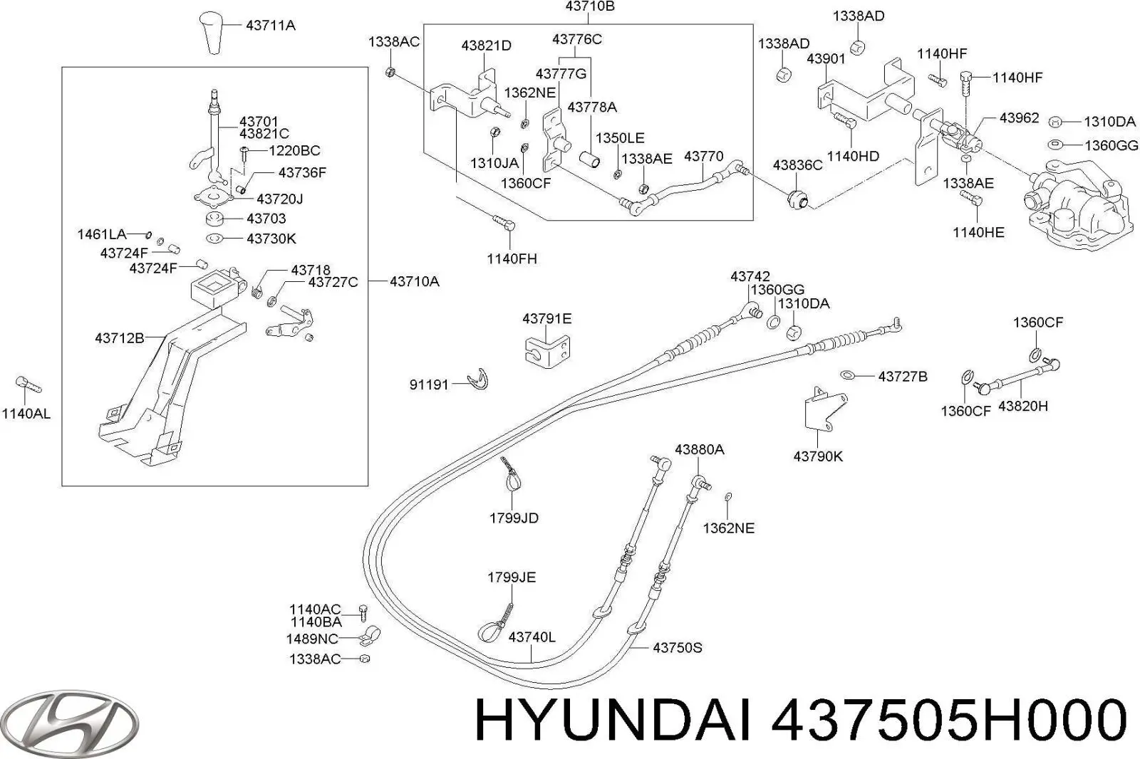437505H000 Hyundai/Kia 