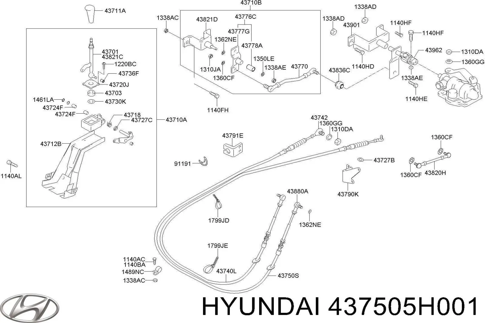  Hyundai/Kia 437505H002 цена, от 33.44 USD