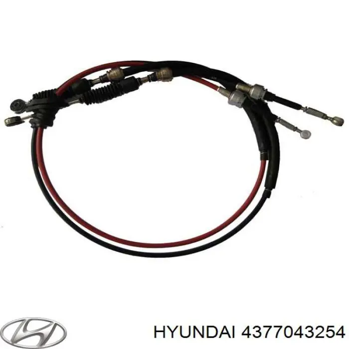 Трос переключения передач сдвоенный на Hyundai H100 P