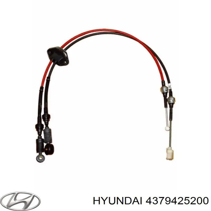 4379425200 Hyundai/Kia трос переключения передач сдвоенный
