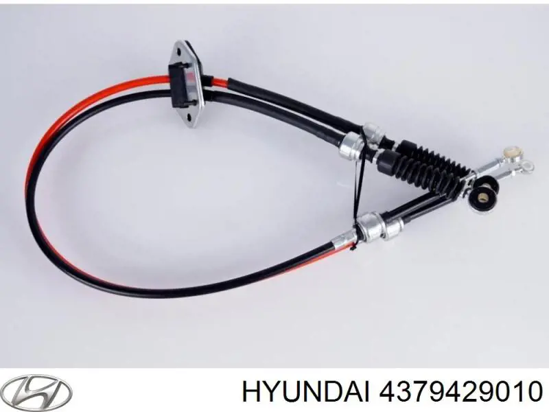 Трос переключения передач сдвоенный на Hyundai Lantra II 