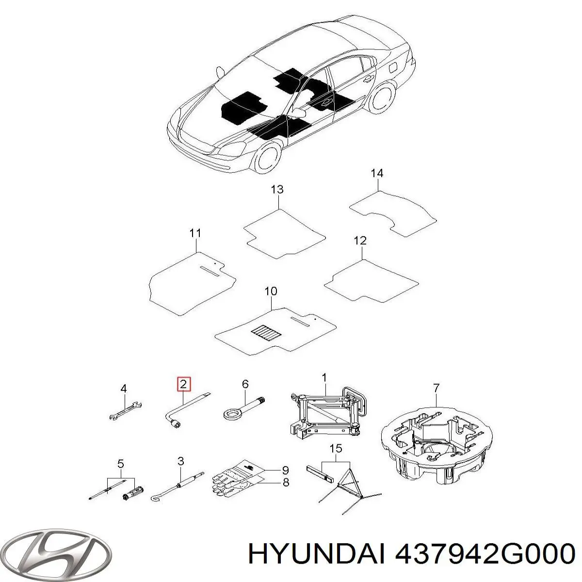 Купить 437942G000 Hyundai/Kia 