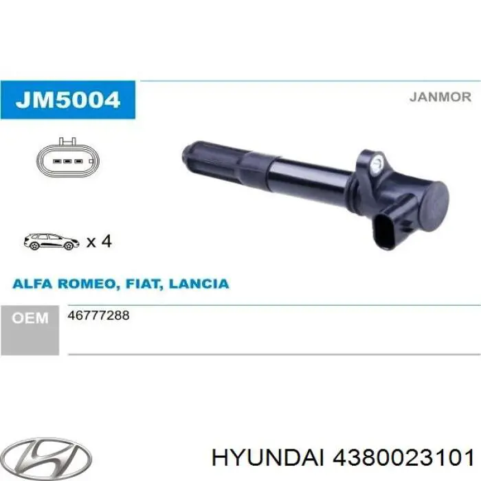 4380023101 Hyundai/Kia 