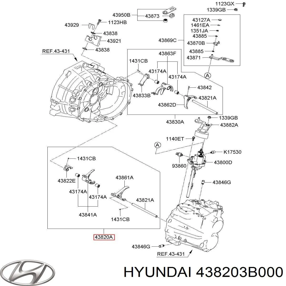 438203B000 Hyundai/Kia 