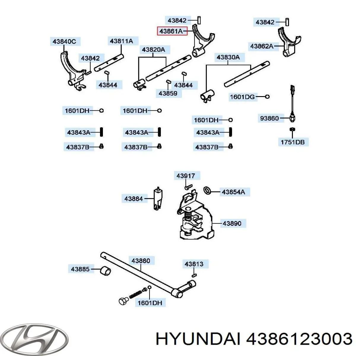 4386123003 Hyundai/Kia 