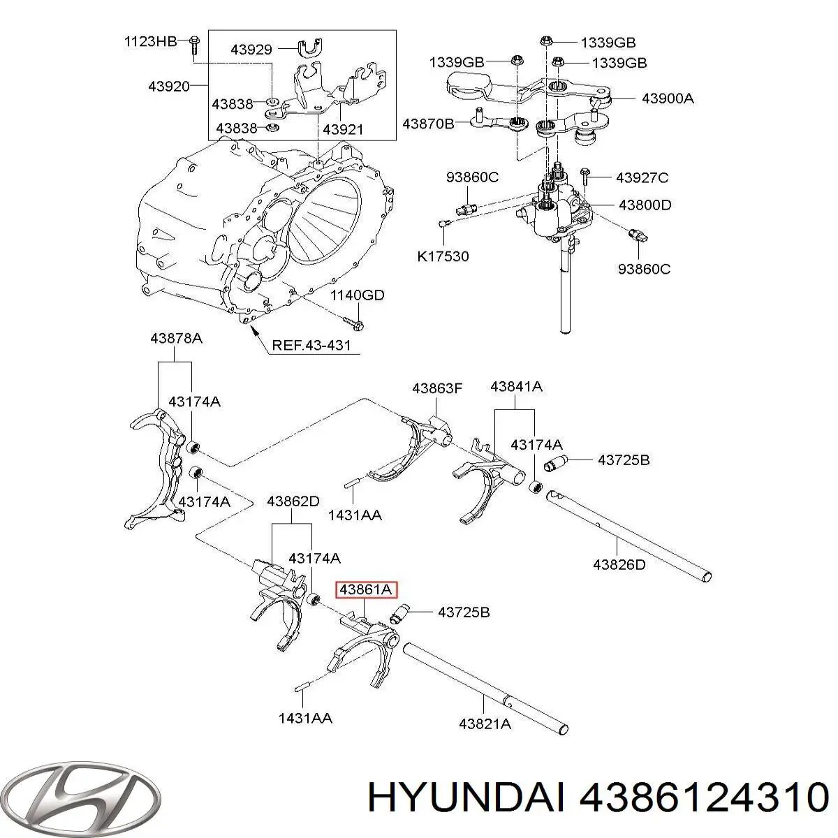 4386124310 Hyundai/Kia 