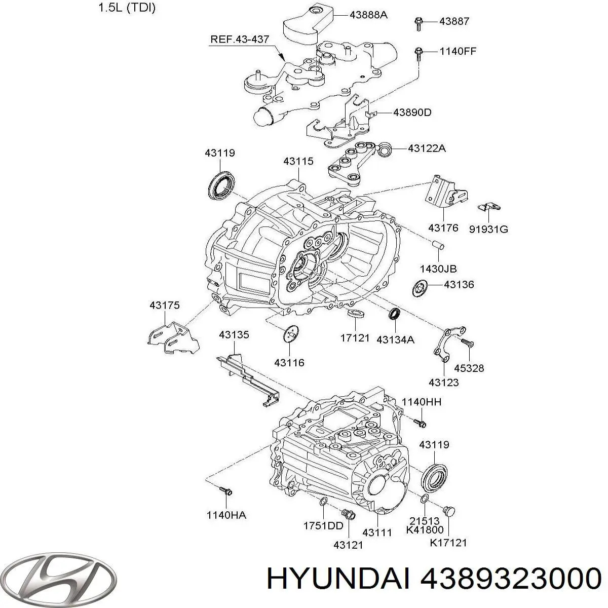  4389323000 Hyundai/Kia