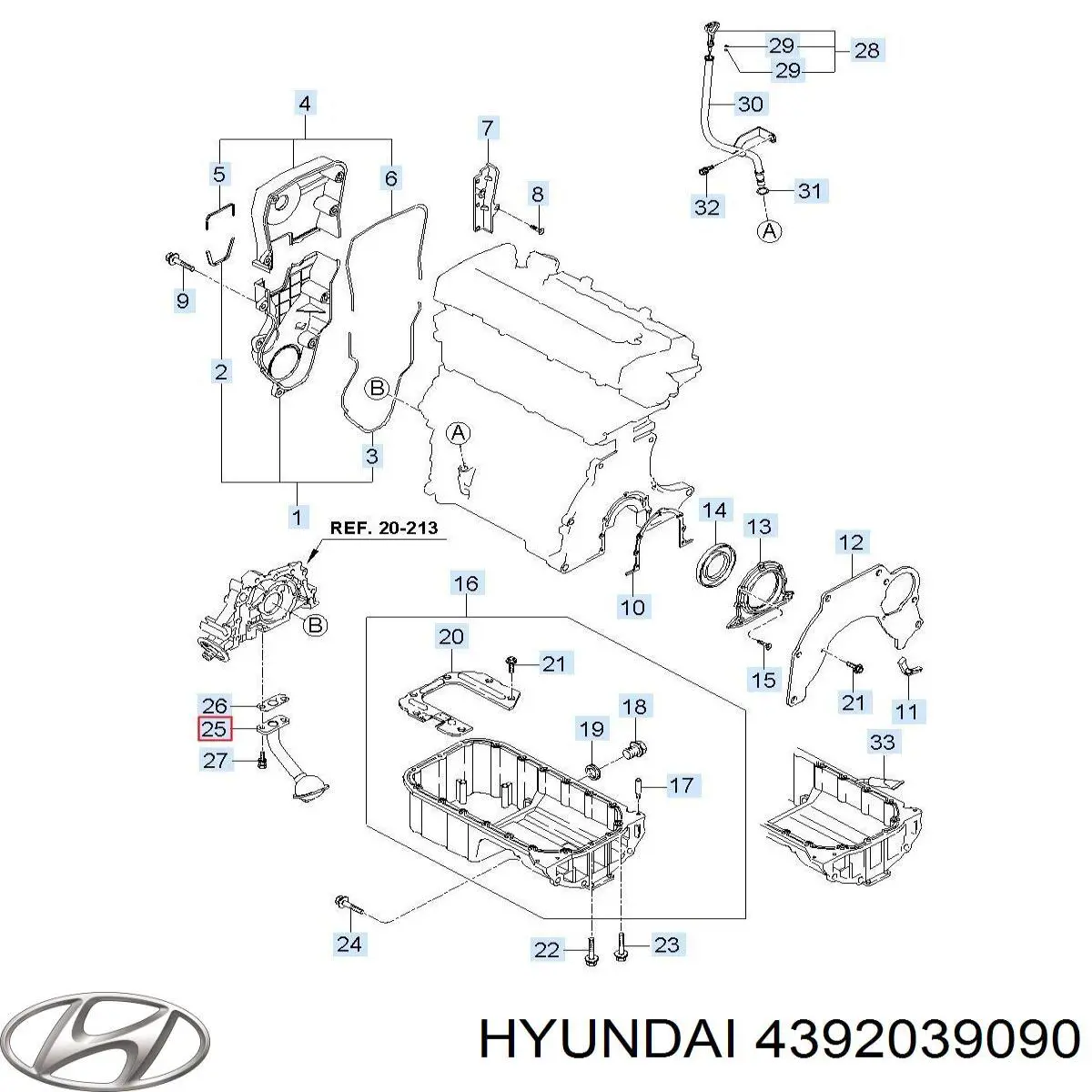 4392039090 Hyundai/Kia 