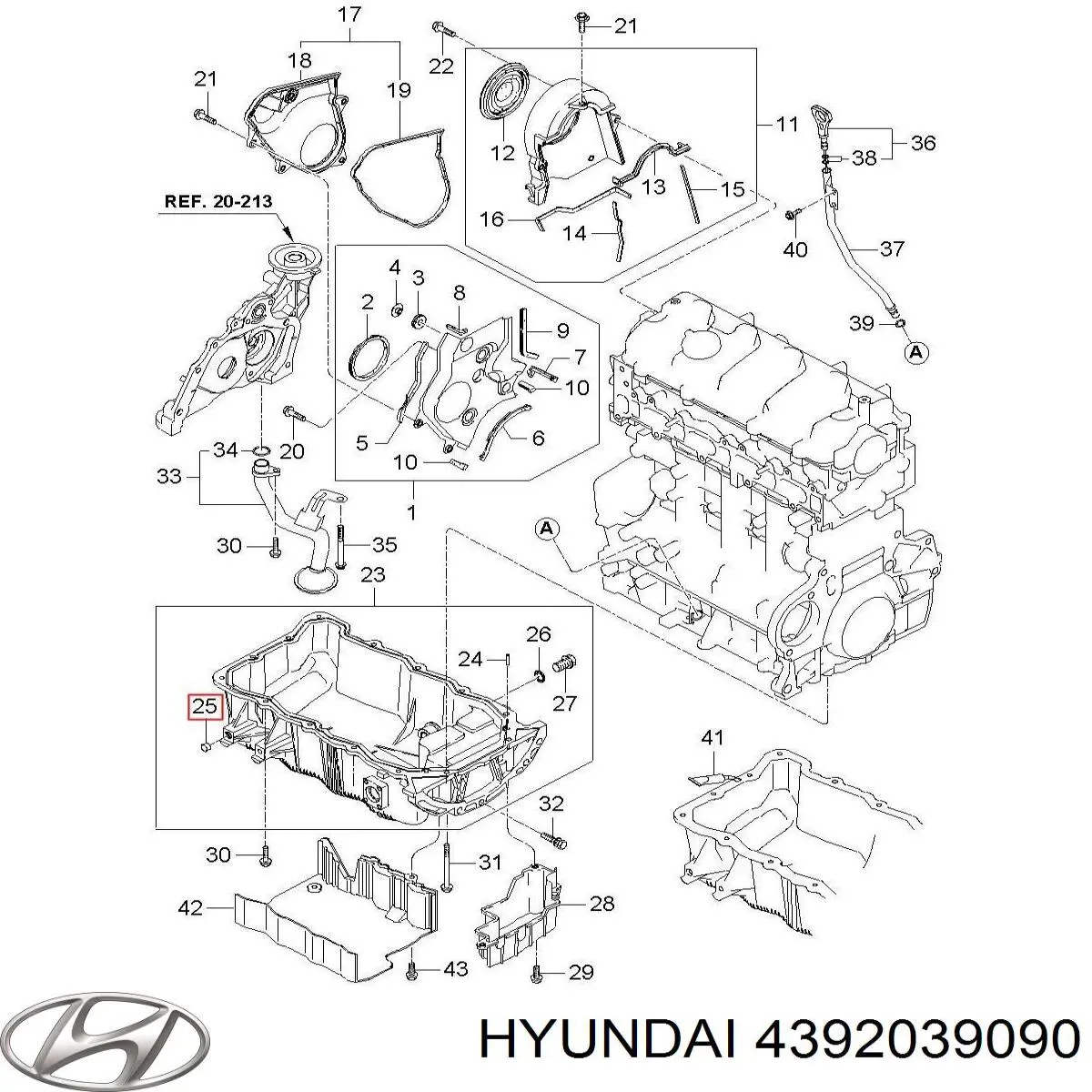 Купить 4392039090 Hyundai/Kia 