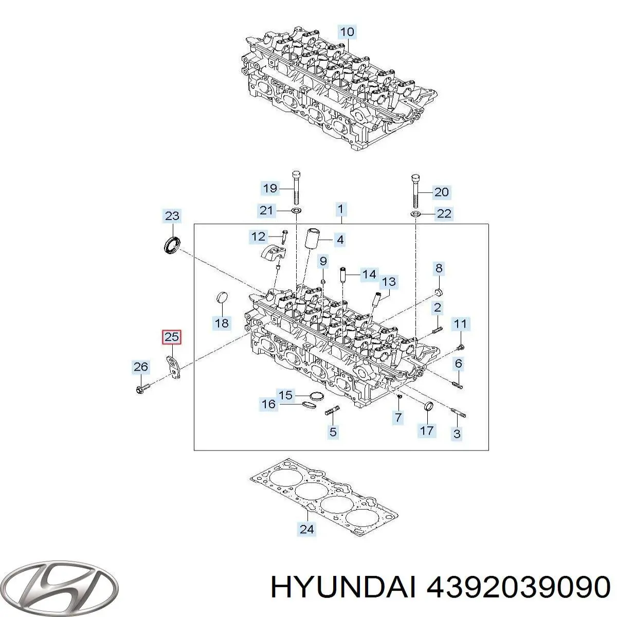  Hyundai/Kia 4392039090 цена, от 9.29 USD