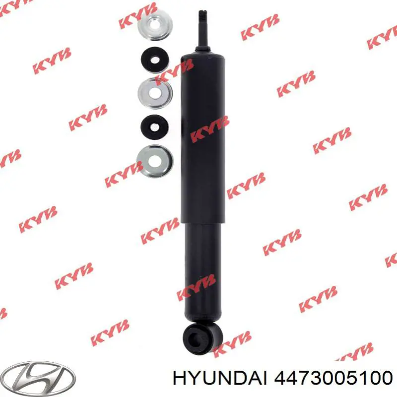 4473005100 Hyundai/Kia bucha de suporte de estabilizador traseiro