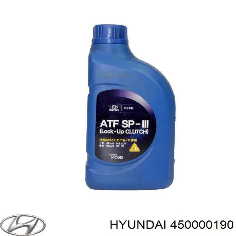  Трансмиссионное масло Hyundai/Kia (450000190)