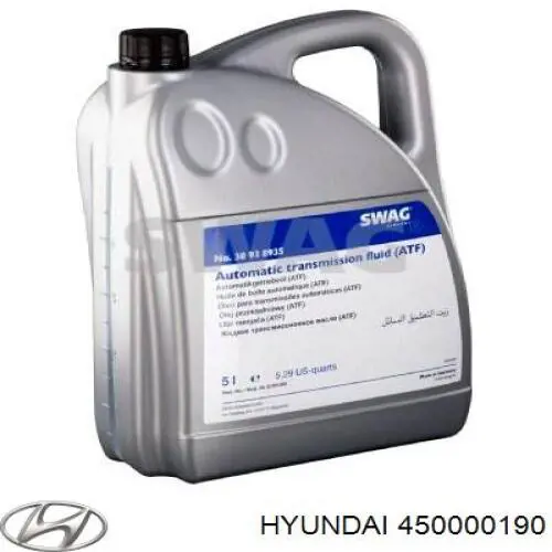 450000190 Hyundai/Kia Масло в коробку передач