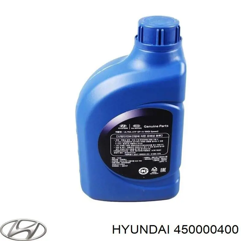 Трансмиссионное масло 450000400 Hyundai/Kia