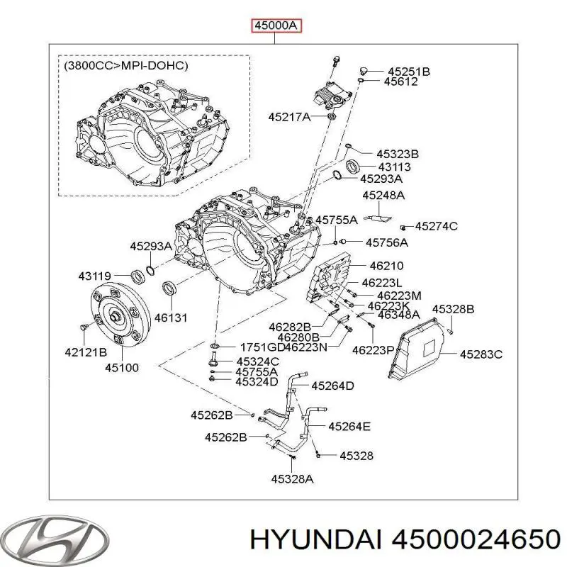 Купить 4500024650 Hyundai/Kia АКПП в сборе