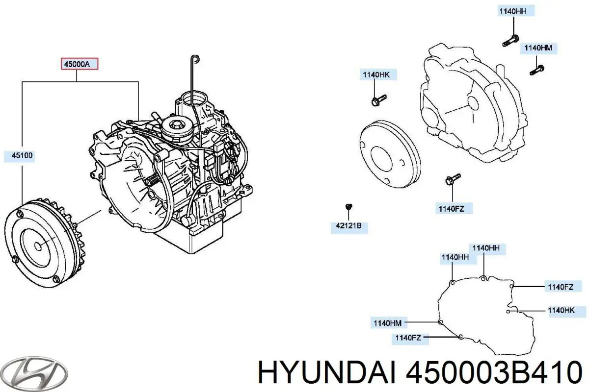  450003B410 Hyundai/Kia