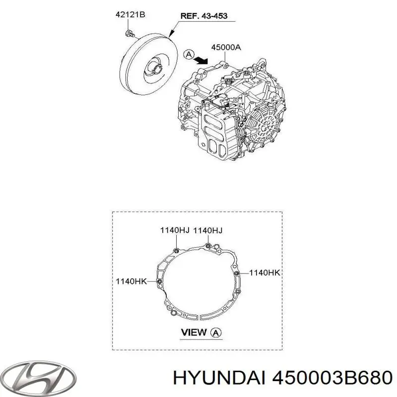 450003B680 Hyundai/Kia 