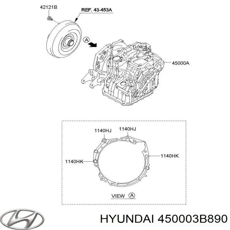  450003B890 Hyundai/Kia