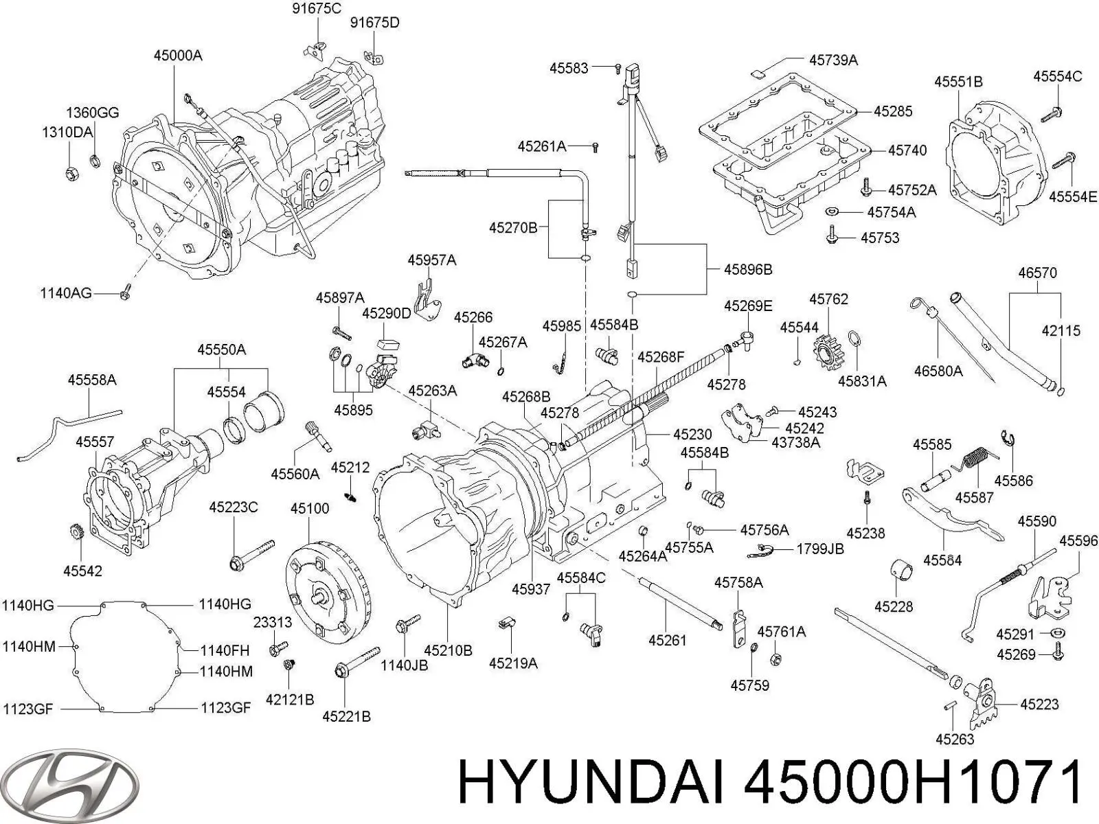 45000H1071 Hyundai/Kia