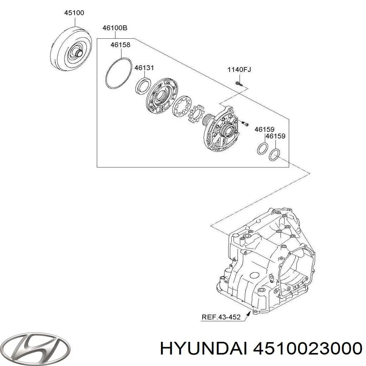 4510023000 Hyundai/Kia 