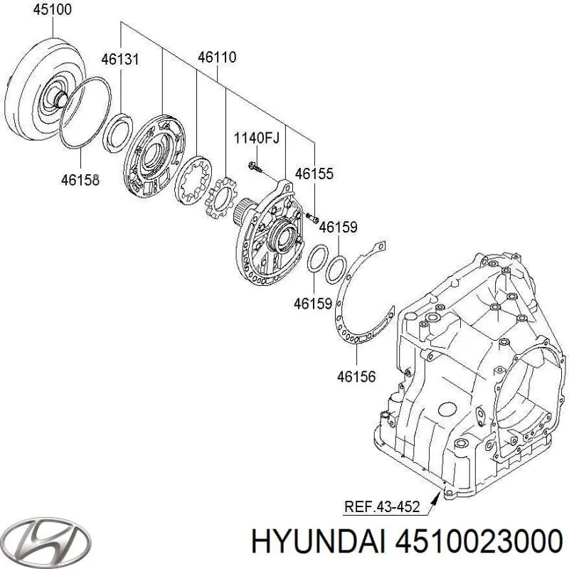  Hyundai/Kia 4510023000 цена, от 225.73 USD