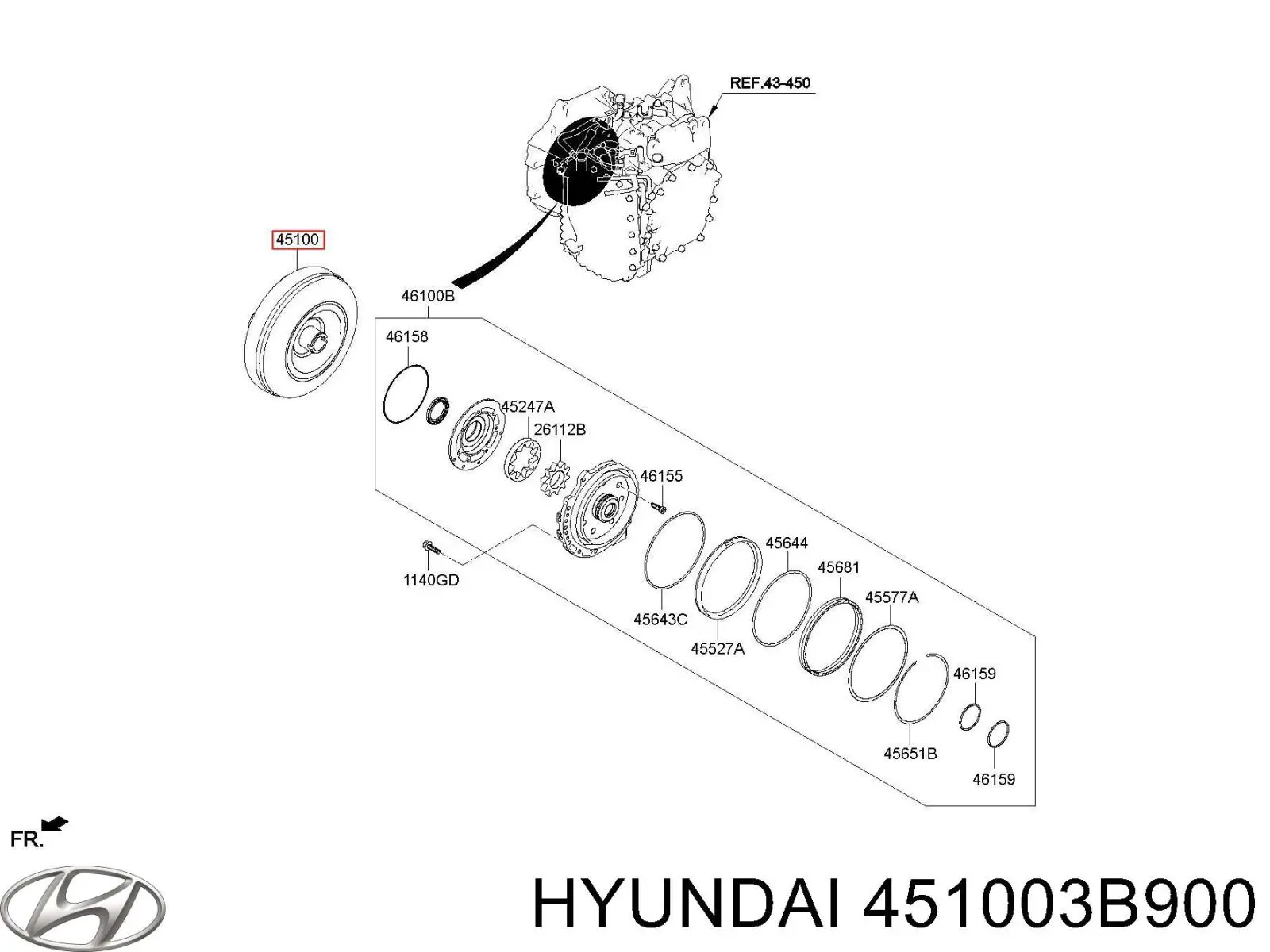 451003B900 Hyundai/Kia 