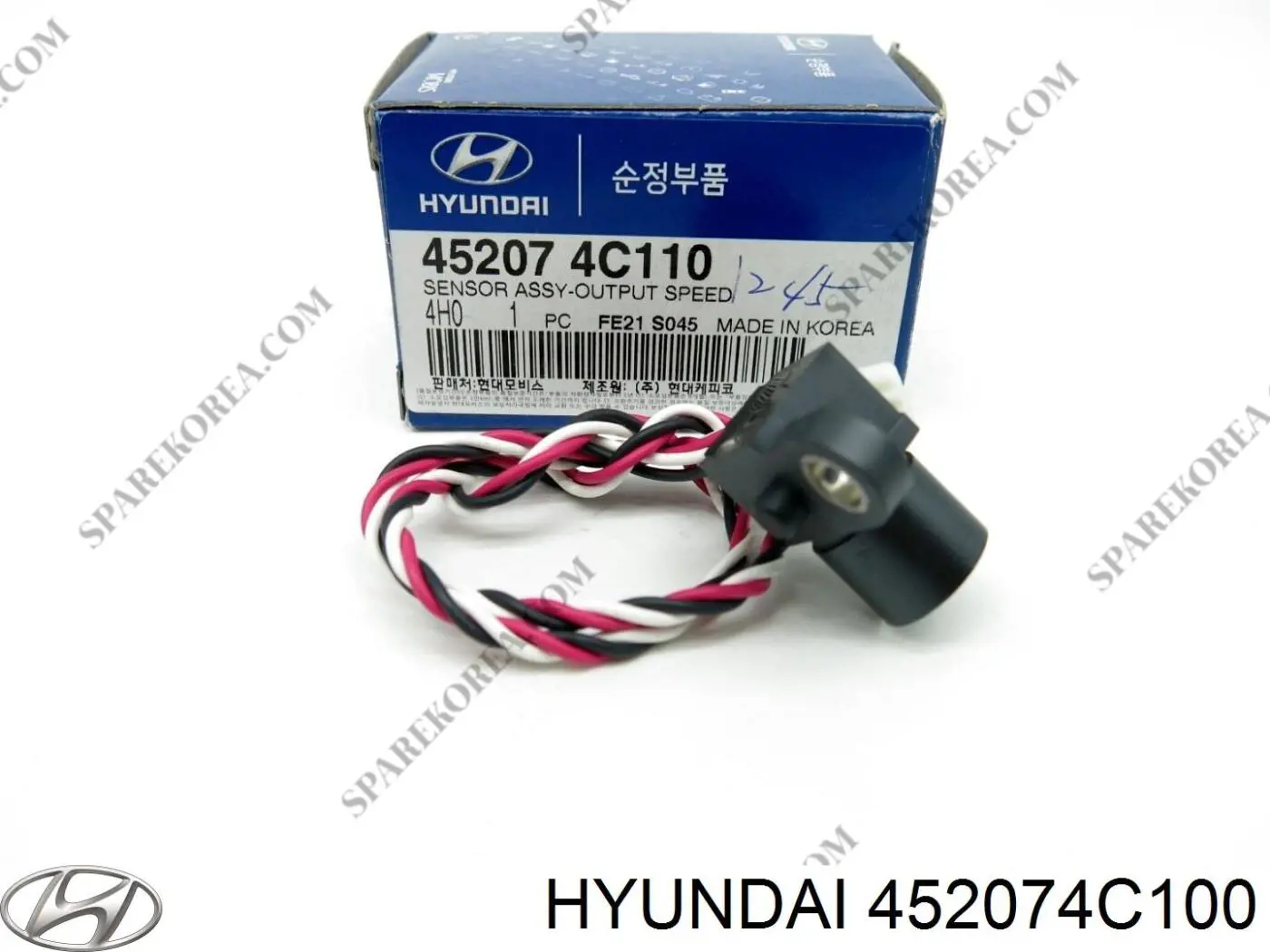 Купить 452074C110 Hyundai/Kia Датчик скорости вращения вала АКПП