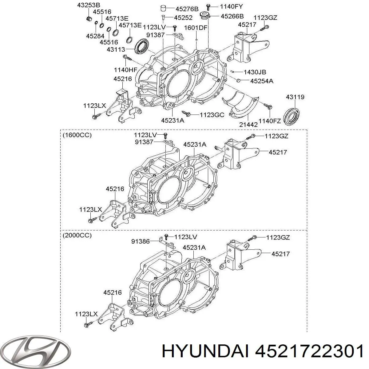  Hyundai/Kia 4521722301 цена, от  USD