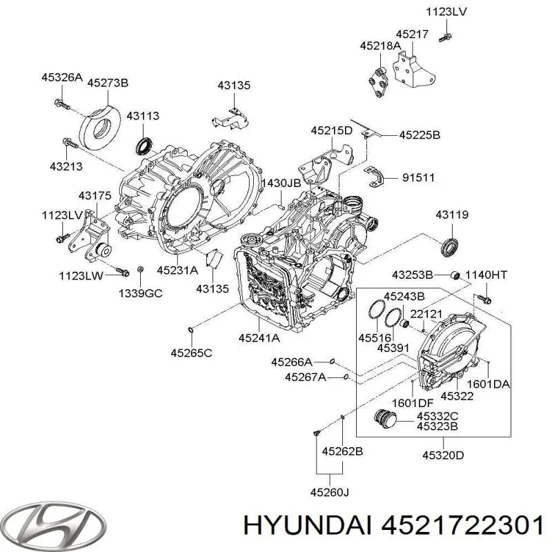 4521722301 Hyundai/Kia 
