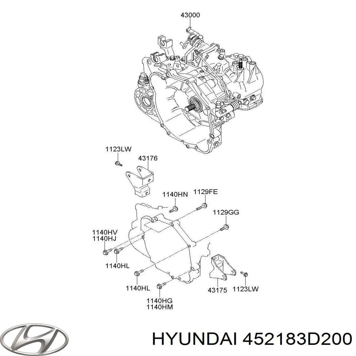 Hyundai/Kia 452183D200 цена, от 24.07 USD