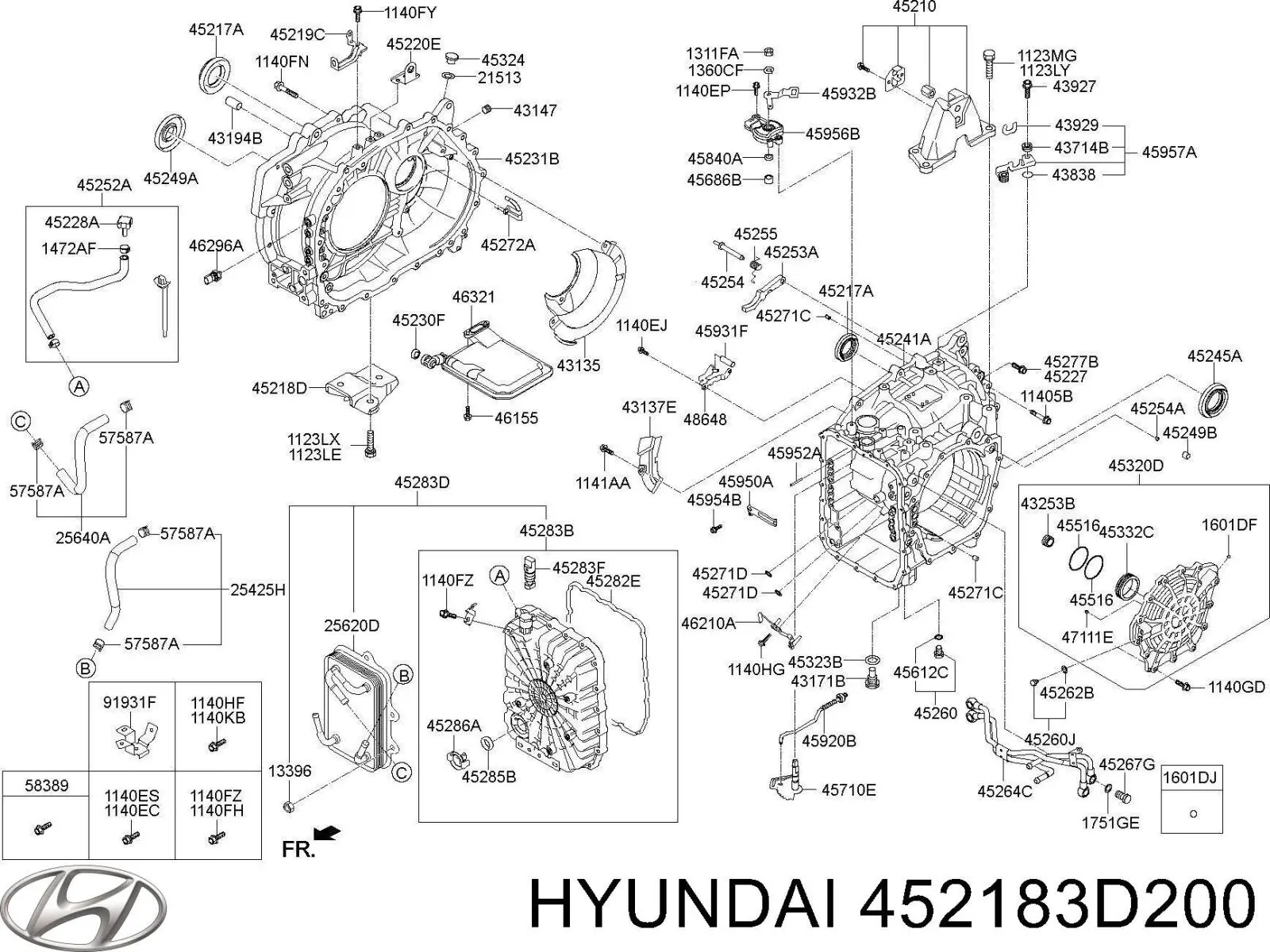  452183D200 Hyundai/Kia