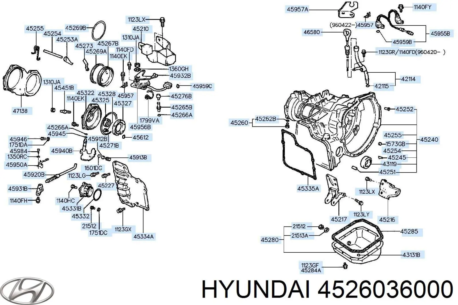 4526036000 Hyundai/Kia 