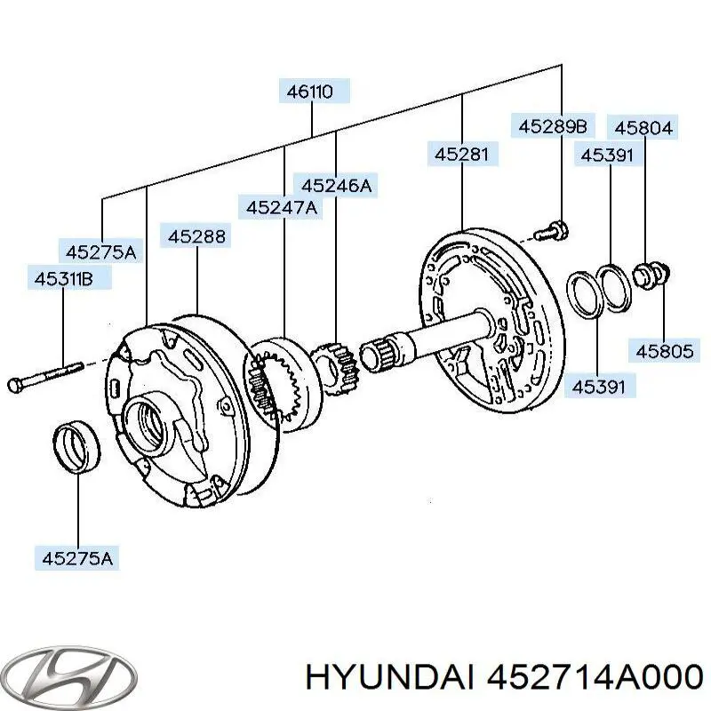  452714A000 Hyundai/Kia