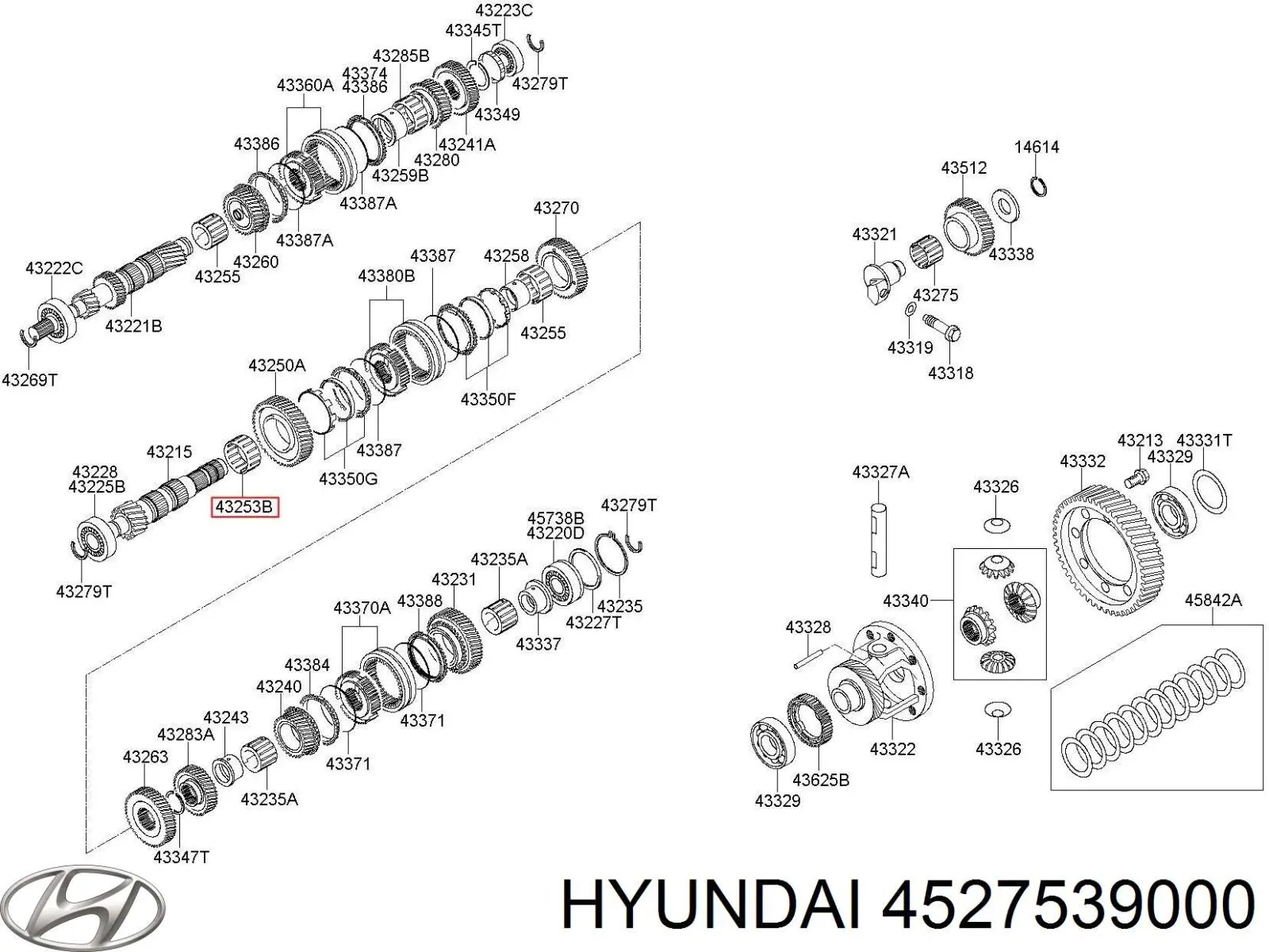  Hyundai/Kia 4527539000 цена, от 6.64 USD