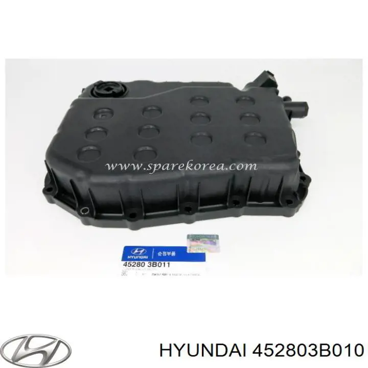 Крышка коробки передач задняя на Hyundai Tucson TM