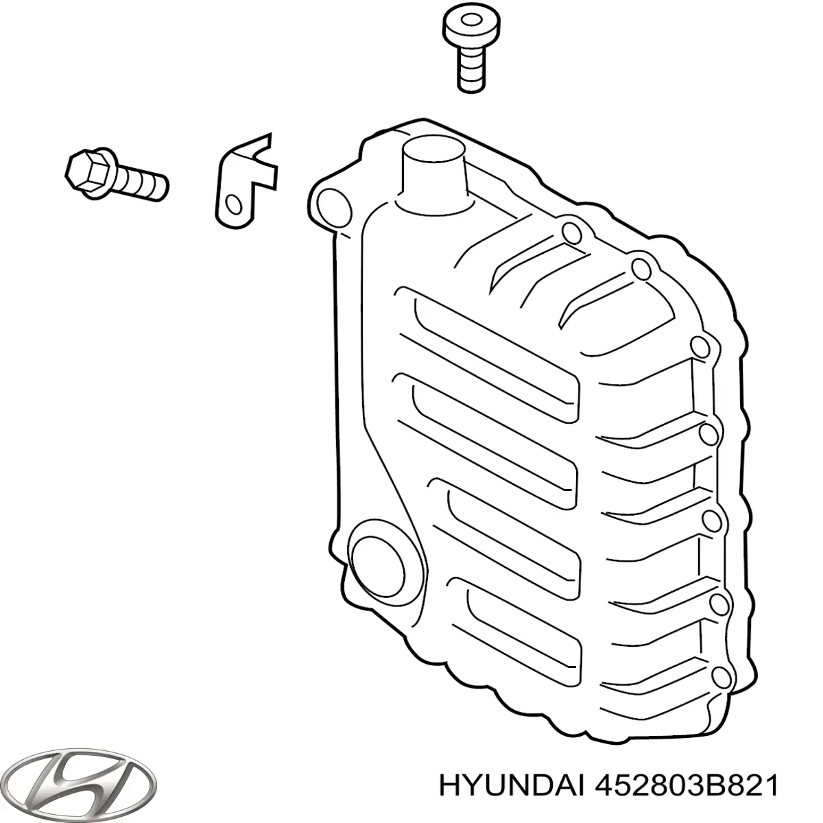 Поддон АКПП Hyundai/Kia 452803B821 цена, от 38.10 USD