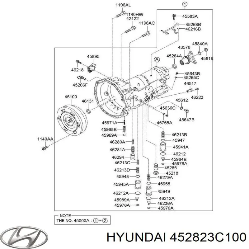  452823C100 Hyundai/Kia