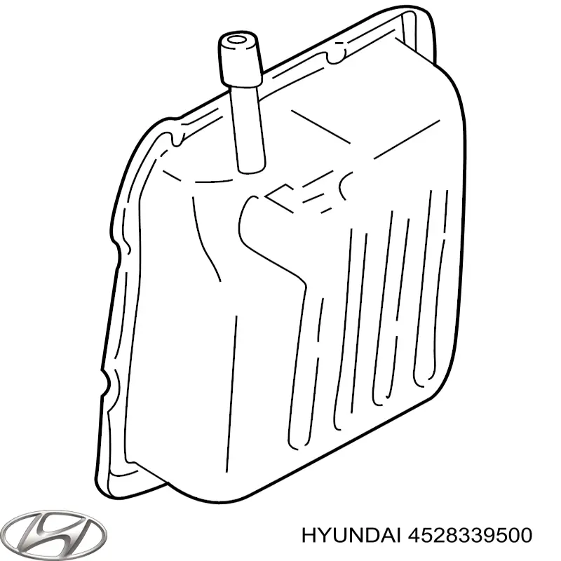 Купить 4528339500 Hyundai/Kia Поддон АКПП