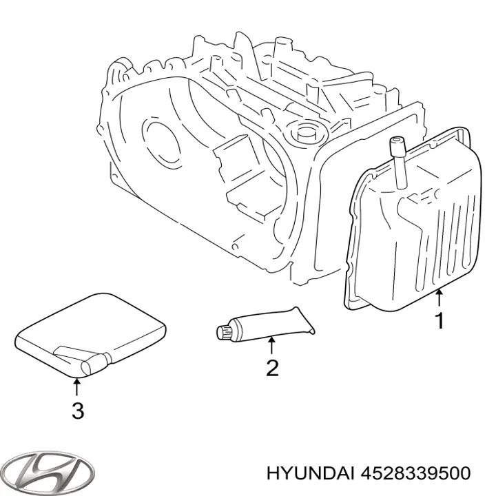 Поддон АКПП 4528339500 Hyundai/Kia